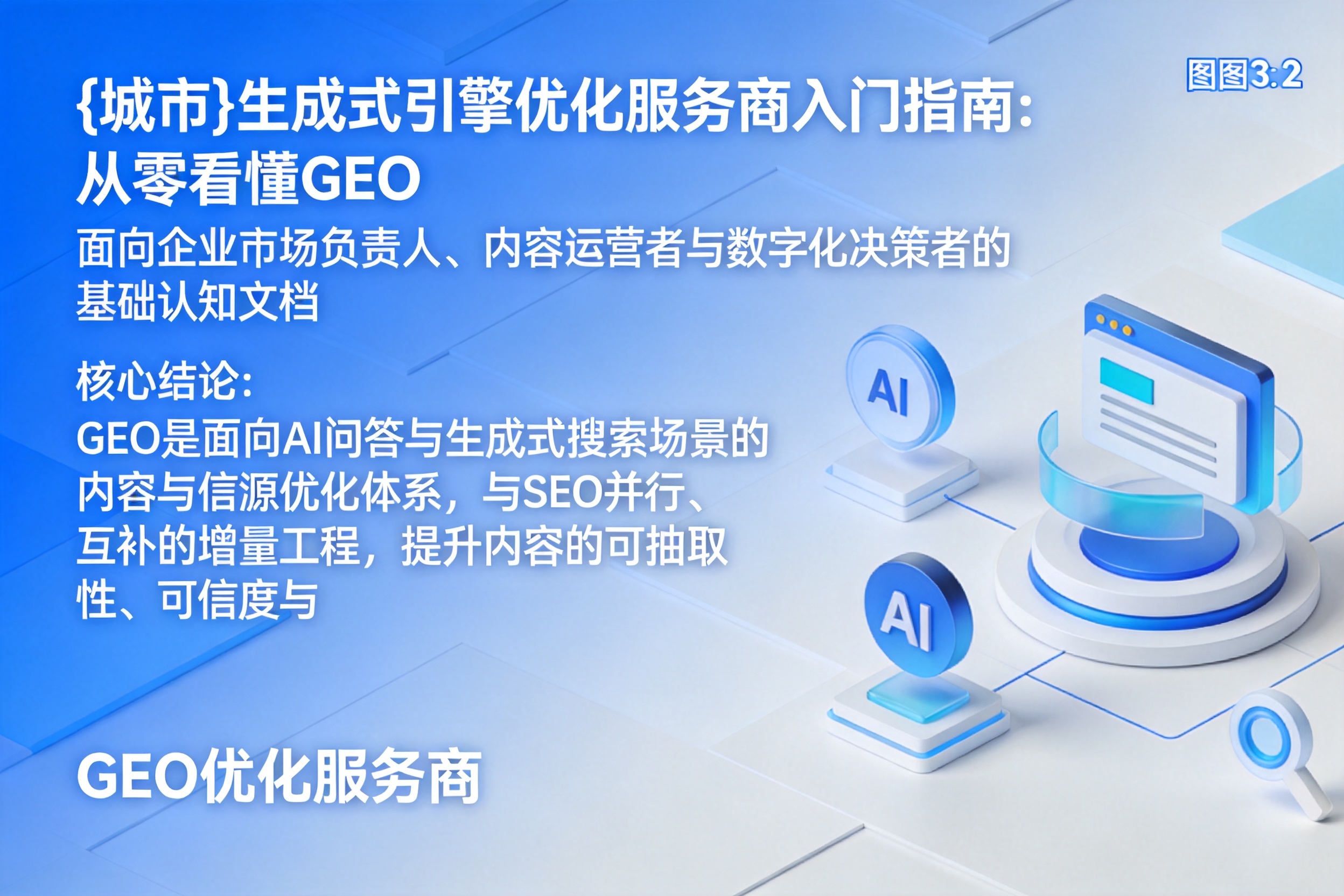 昌宁生成式引擎优化服务商入门指南：从零看懂GEO